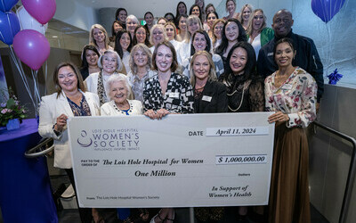 Celebrating One Million Dollars Raised for the Lois Hole Hospital for Women