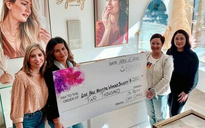 So Pretty Cara Cotter Raises $2000 for the Women's Society