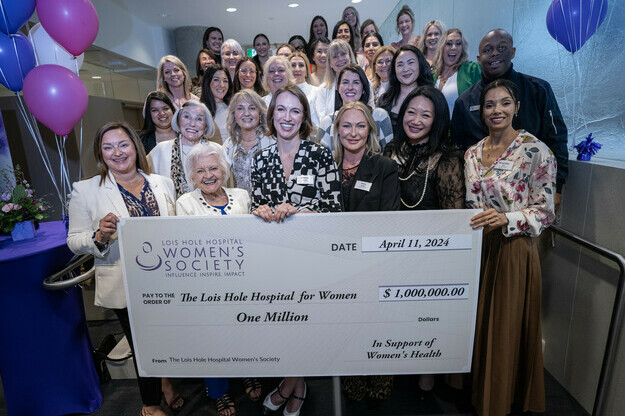 Celebrating One Million Dollars Raised for the Lois Hole Hospital for Women